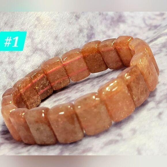 Strawberry Quartz Bracelets - Picture 1 of 10
